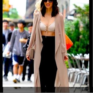 ✨NAKED WARDROBE NUDE SHEER DUSTER✨